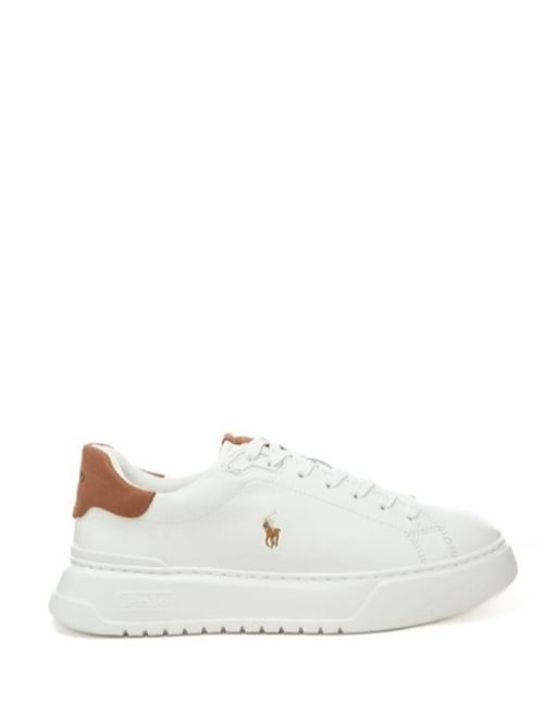 rlite court-sneakers-low top lace POLO RALPH LAUREN | RLITE COURT.OFF WHITE/TAN